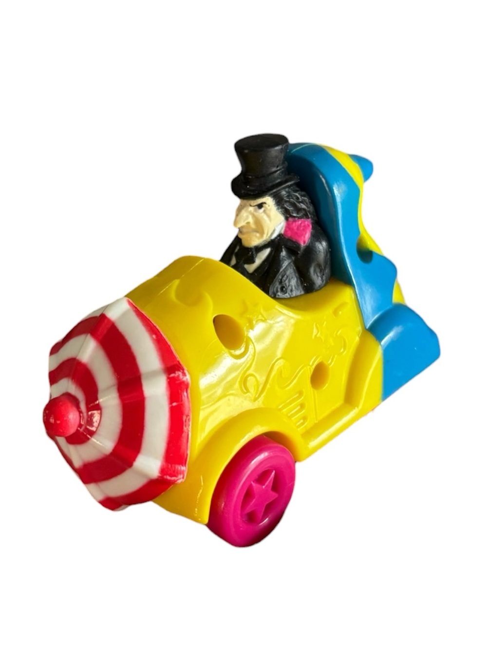 5/$25 Vtg McDonald's Happy Meal Toy Batman Roto Roadster Penguin Umbrella 1991